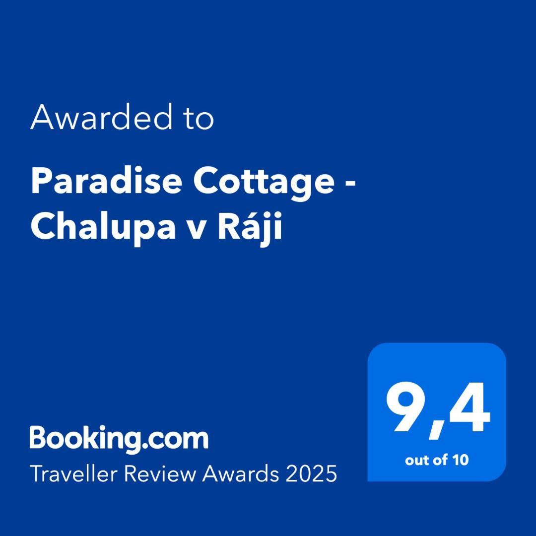 Paradise Cottage - Chalupa V Raji Ctverin Exterior foto